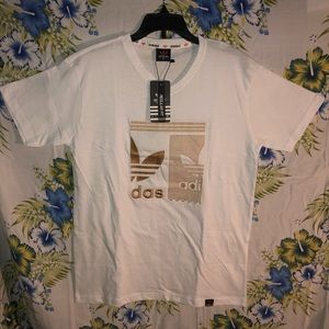 NEW Adidas Originals White T-Shirt